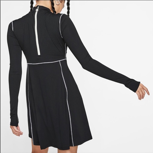 nike long sleeve tennis dress